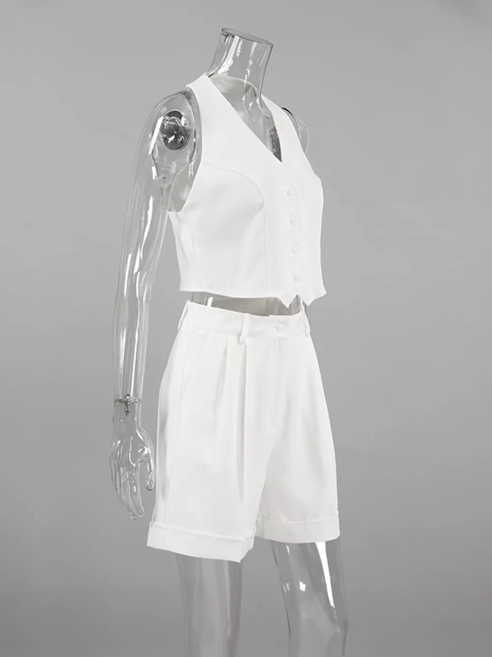 Halter Neck Vest and Shorts Set, image 10