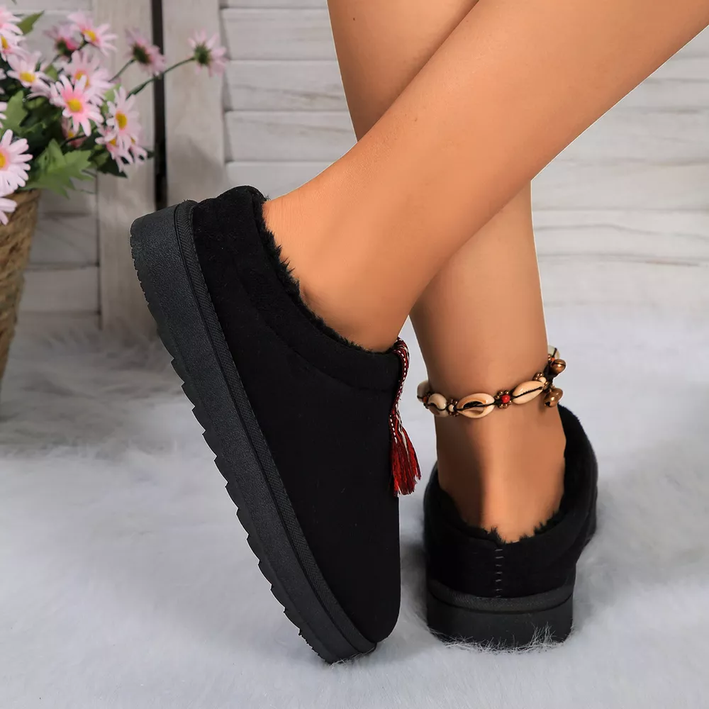Round Toe Platform Slippers, image 19
