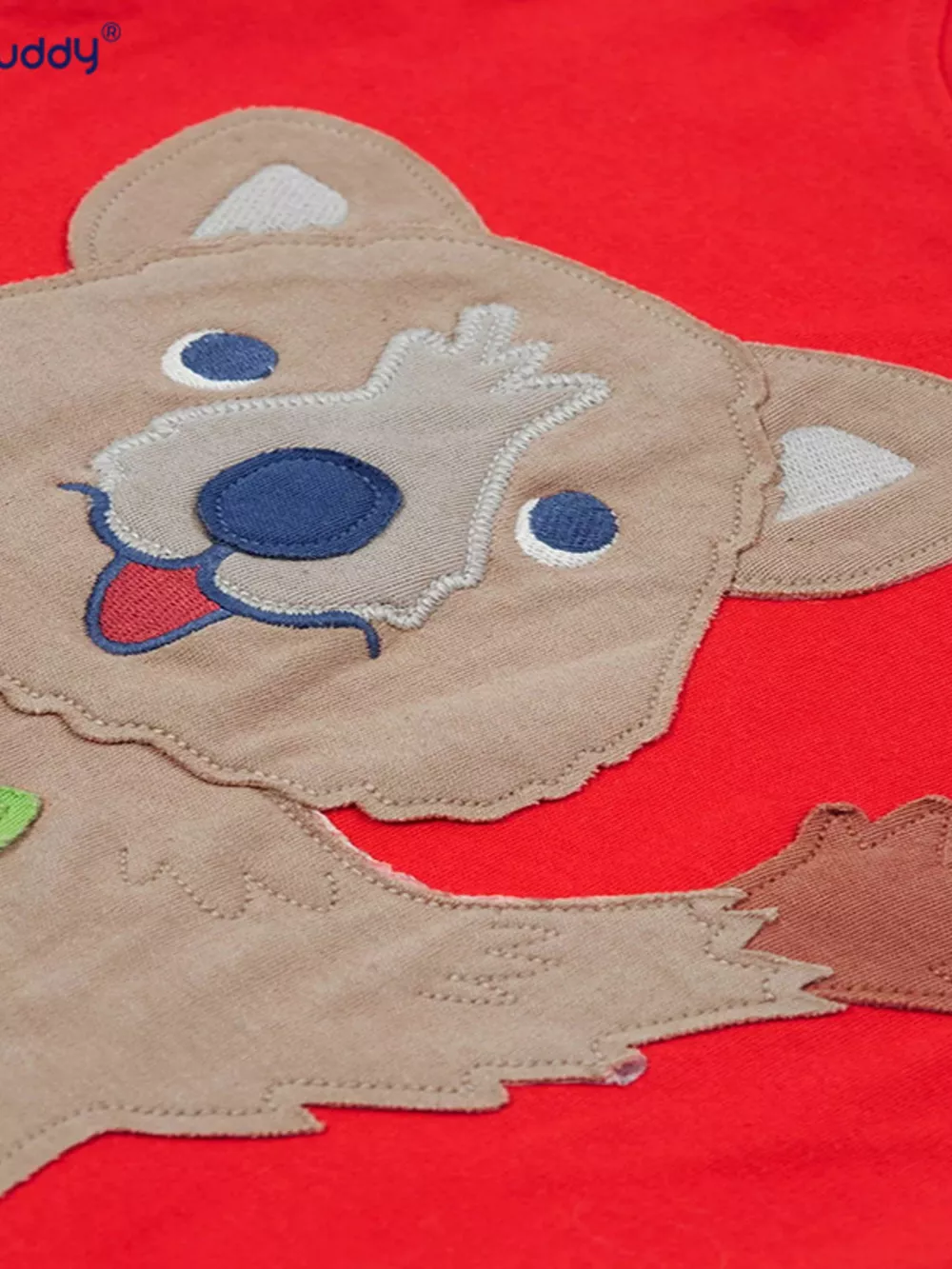 Children's Quokka Applique Short Sleeve T-Shirt, image 3