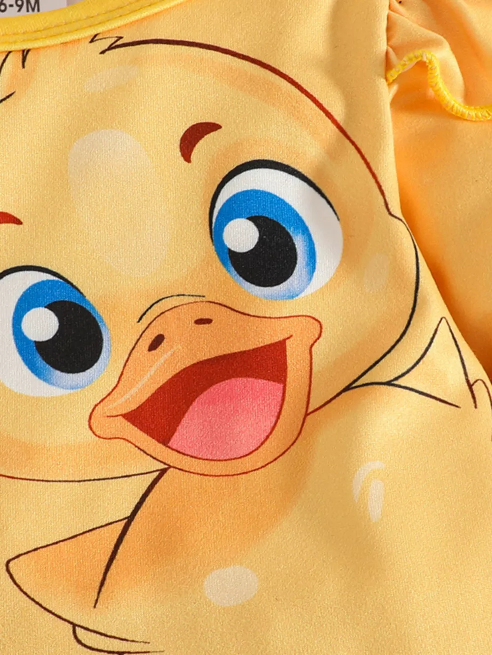 Children's Cute Duck Print Long Sleeve Top and Pants Set, image 3