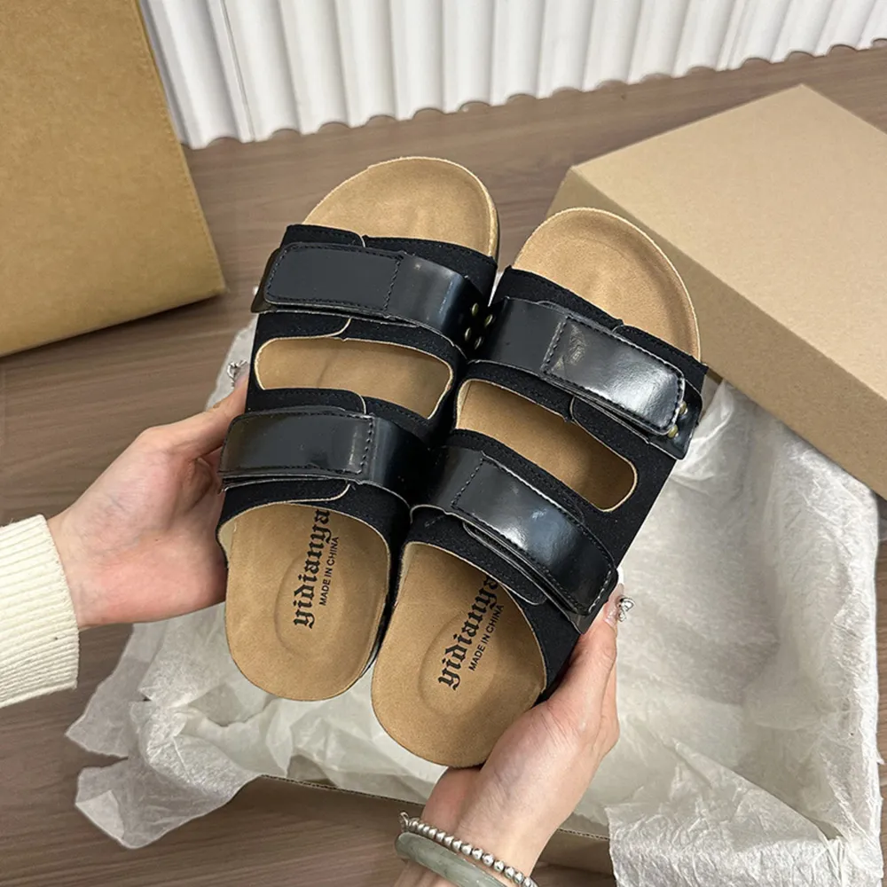 Double Buckle Platform Sandals, image 3