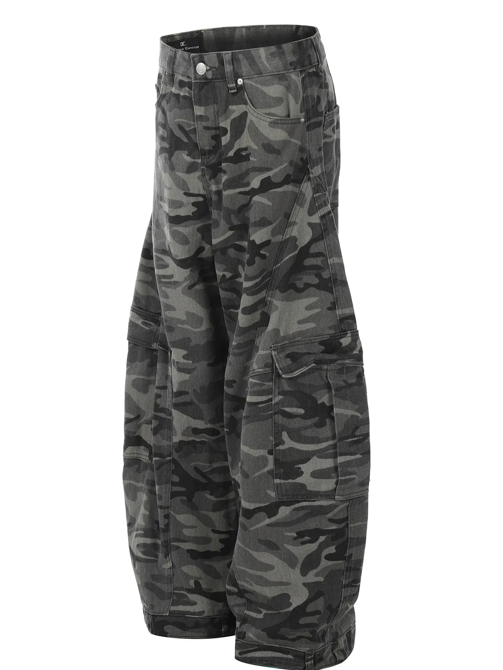 Men's Camouflage Wide Leg Pants, image 2