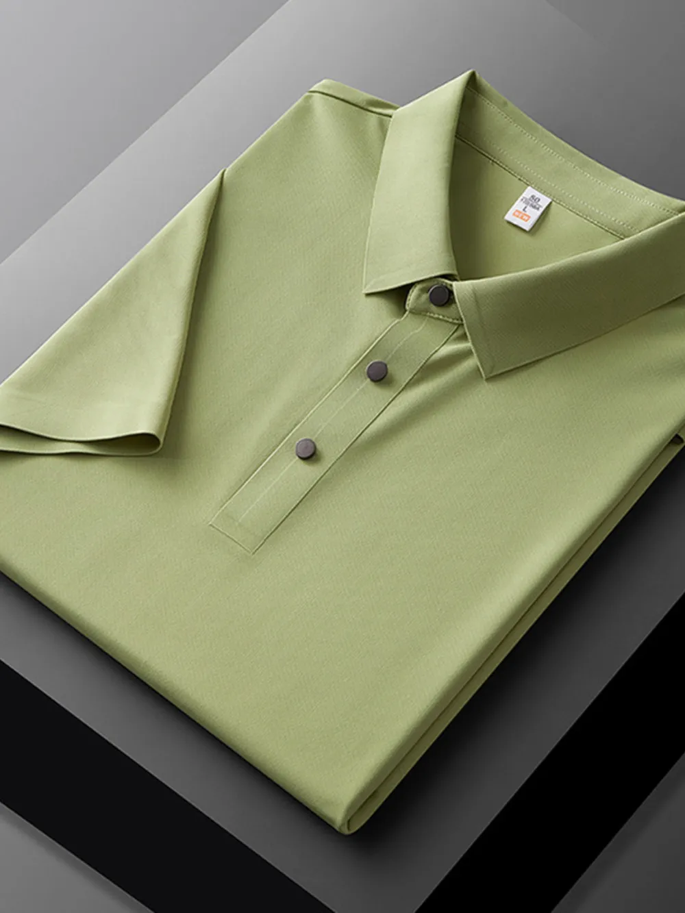 Men's Plus Size Short Sleeve Polo Shirt, image 11