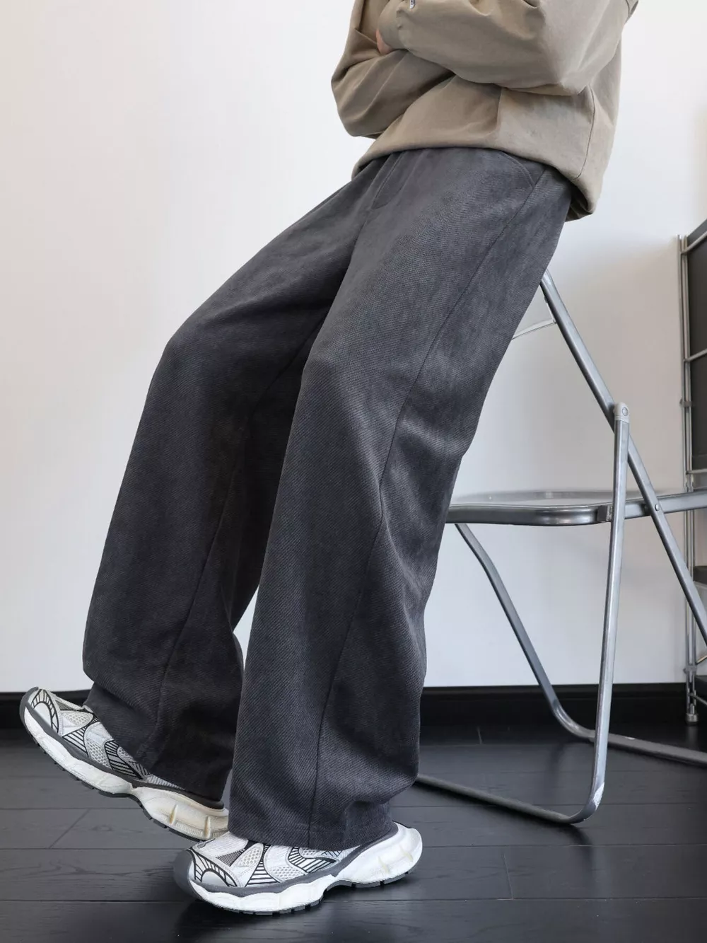 Men's Plus Size Wide-Leg Pants, image 2