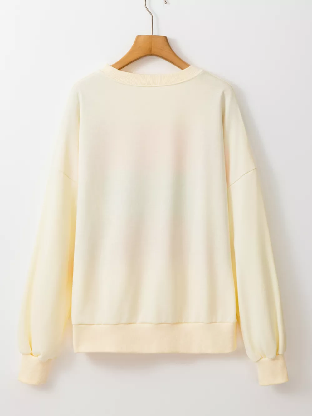 Colorblock Patchwork Crewneck Drop Shoulder Sweatshirt, image 3