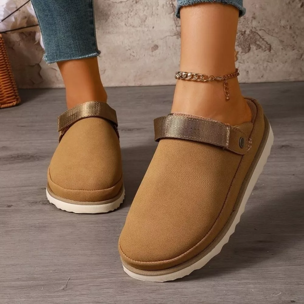 Round Toe Platform Slippers, image 9
