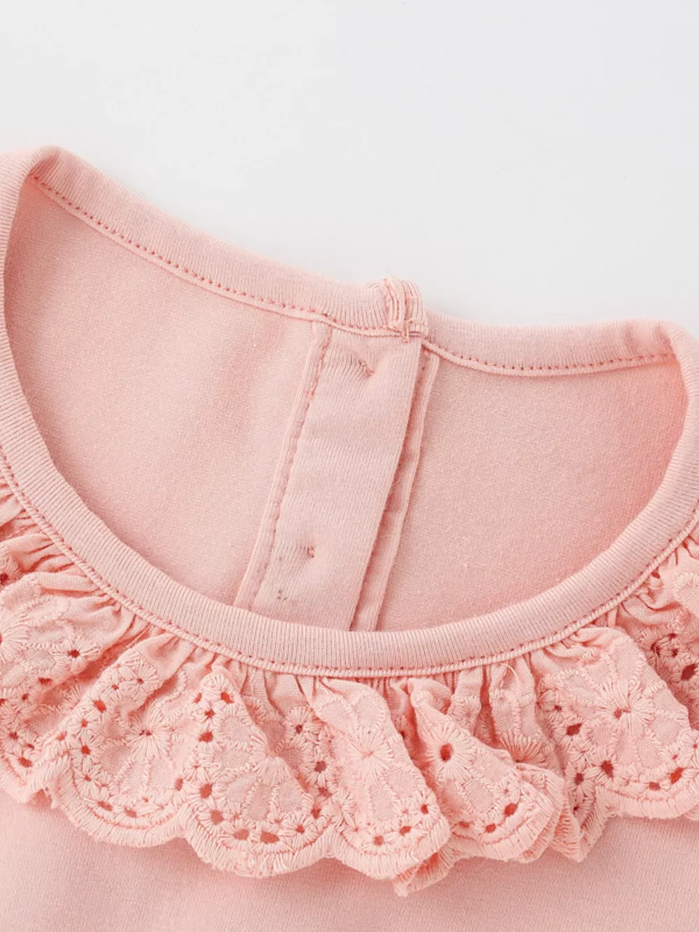 Children's Ruffled Collar Tulle Dress, image 3