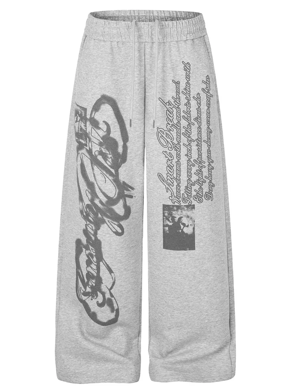 Men's Wide-Leg Sweatpants
