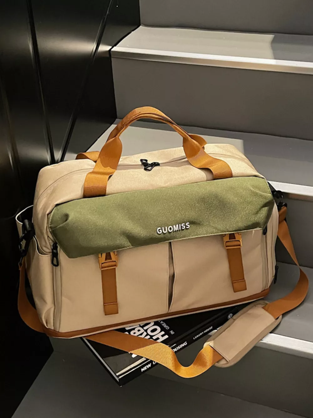 Color Block Travel Bag, image 2