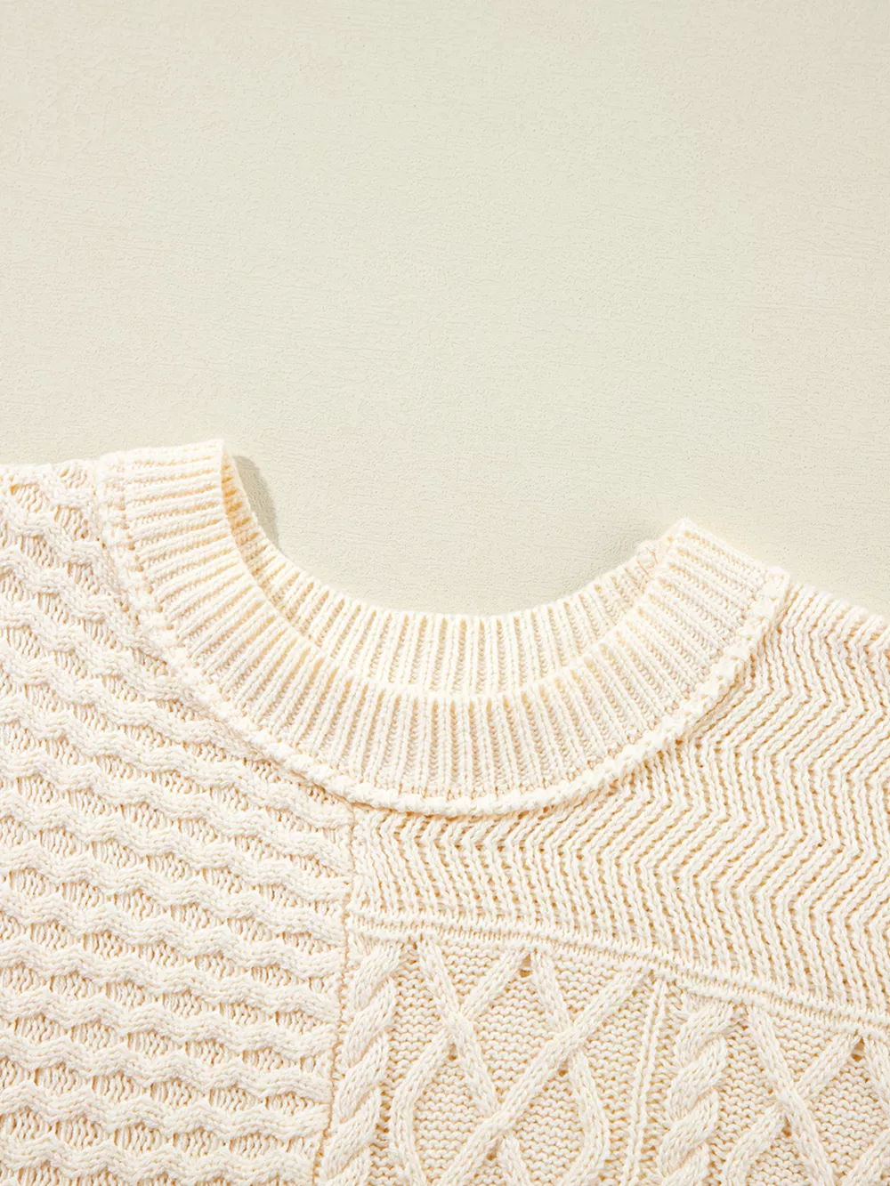 Cable Knit Dolman Sweater Vest, image 10