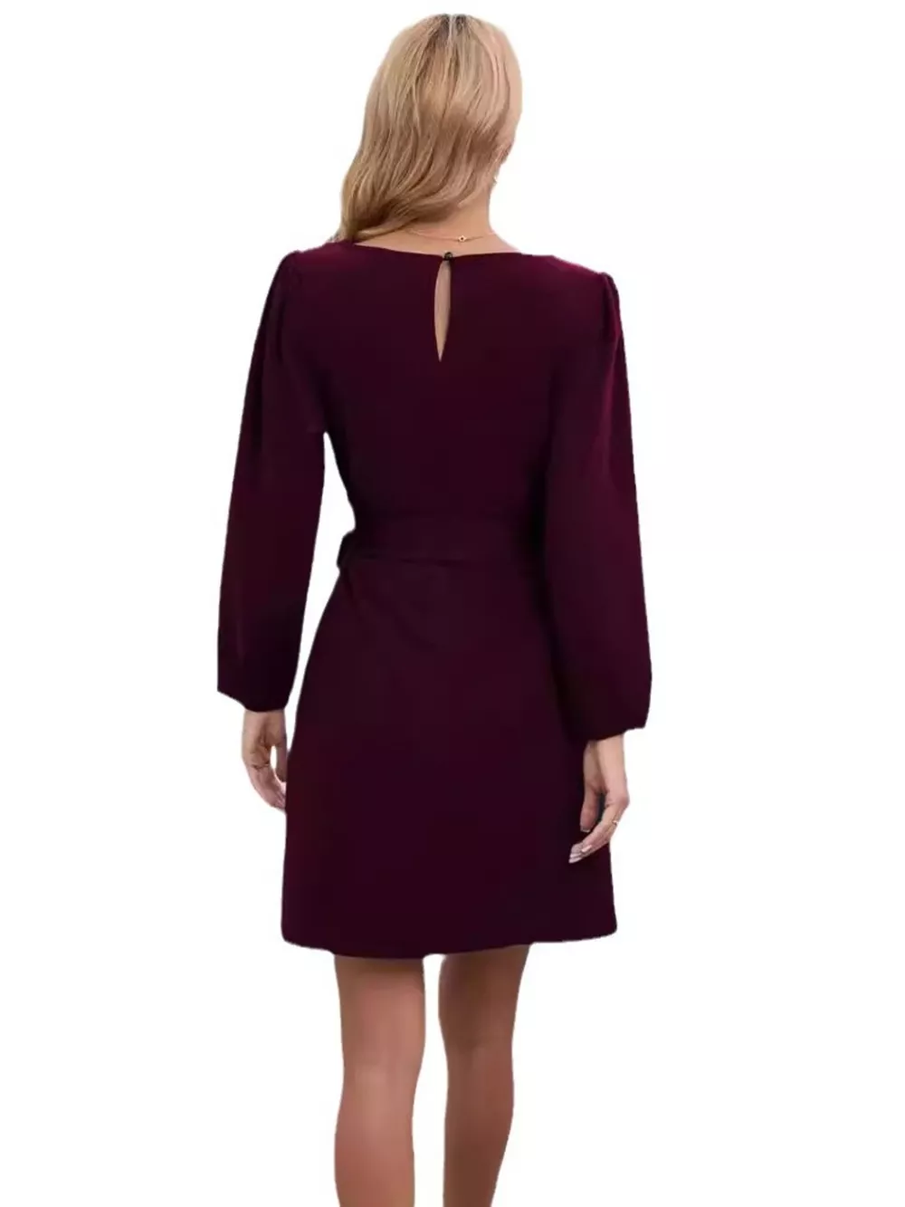 Tie-Waist Mini Dress, image 5