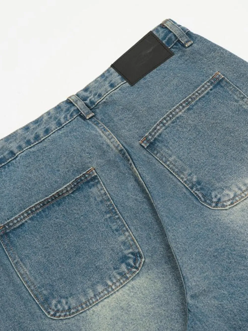 Men's Washed Multi-Pocket Cargo Jeans, image 16