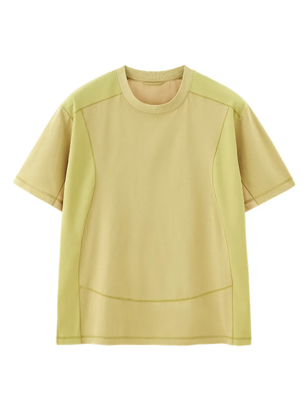 Men's Contrast Stitching Relaxed Fit T-Shirt, image 12