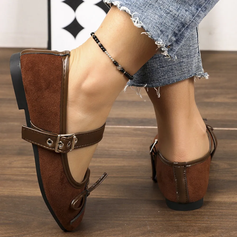 Square Toe Flats Slip-Ons, image 18
