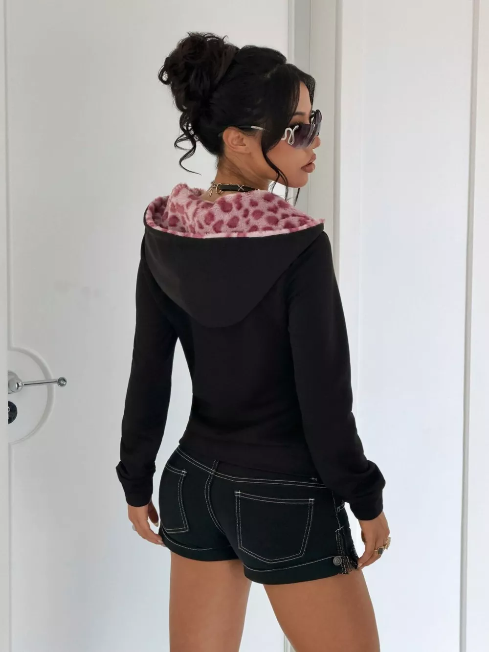 Zip-Up Slim Fit Hoodie, image 5