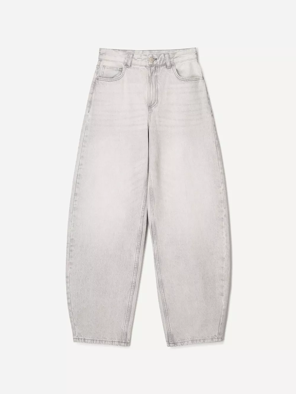 Wide Leg Washed Jeans, image 12
