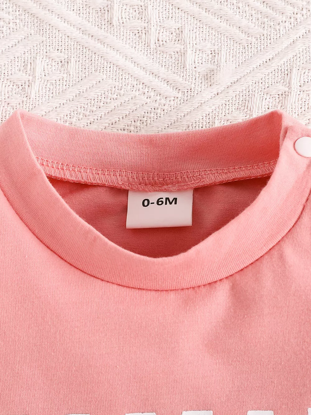 Children's Letter Round Neck Tee and Shorts Set, image 13
