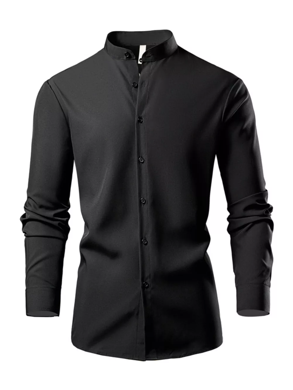 Men's Button Up Long Sleeve Shirt, image 5