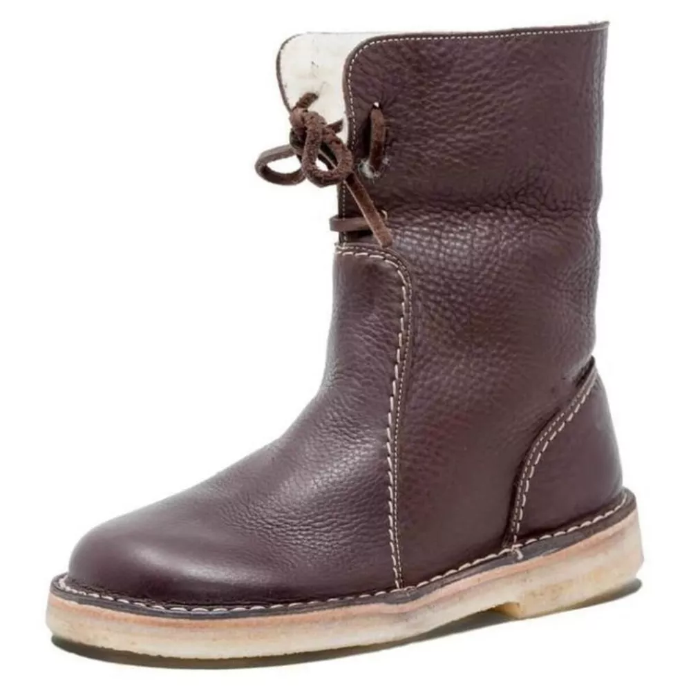 Round Toe Flats Boots, image 8