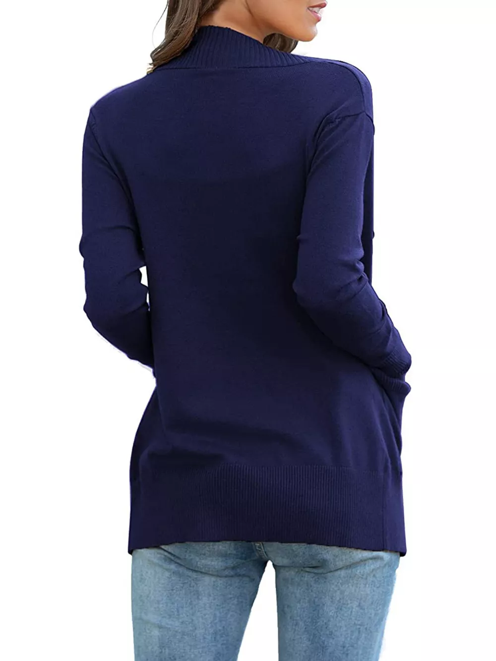 Open Front Knit Cardigan, image 8