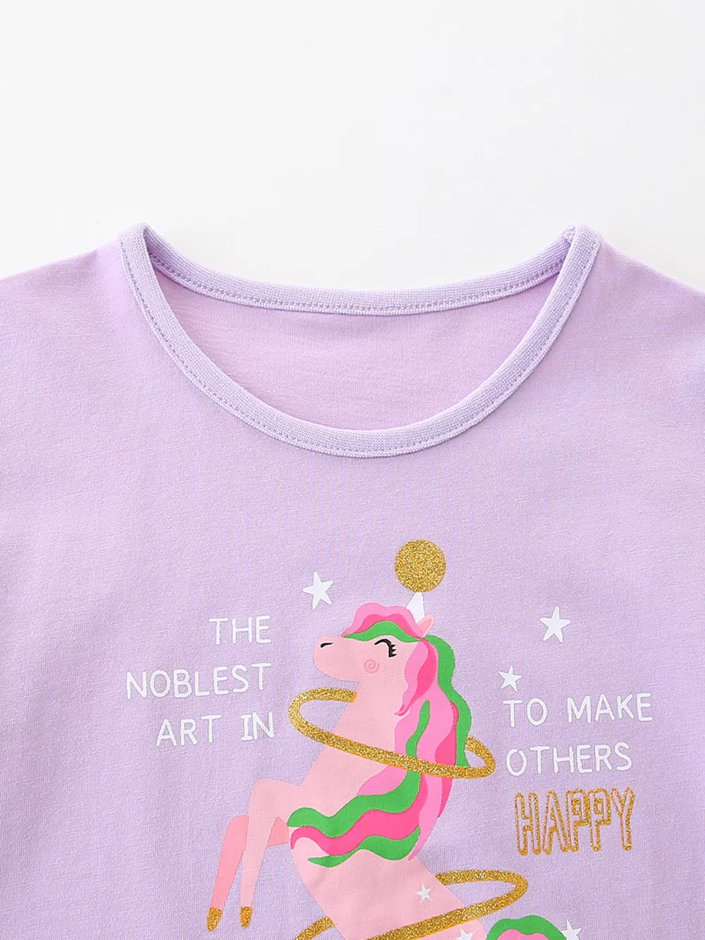 Children's Unicorn Graphic Short Sleeve T-Shirt, image 2
