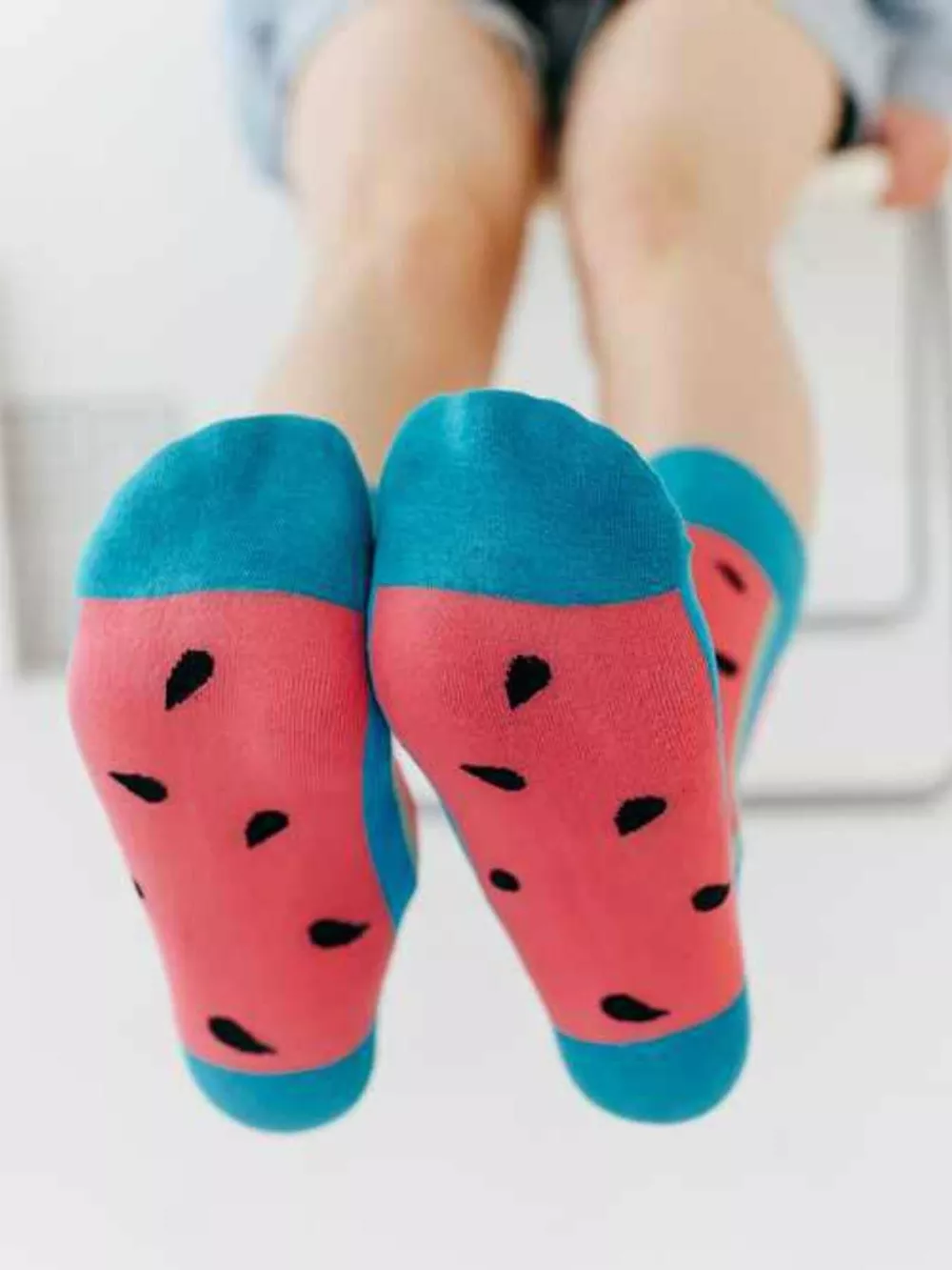 Contrast Cuffs Socks, image 9