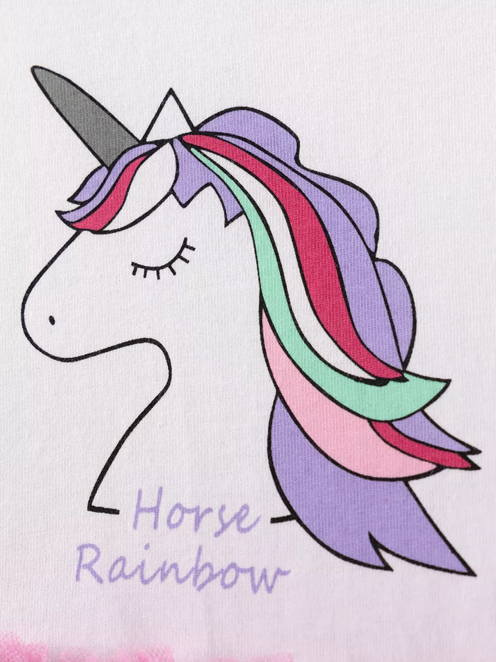 Children's Unicorn Graphic Tulle Dress, image 4