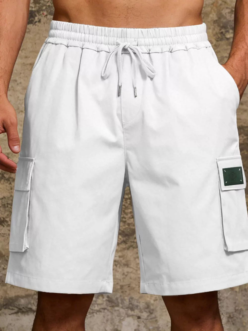 Men's Full Size Cargo Shorts with Drawstring Waist Plus Size, image 6