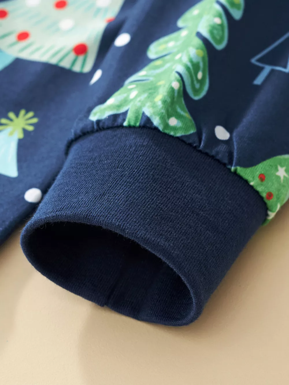 Children's Christmas Tree Long Sleeve Pajama Set, image 4