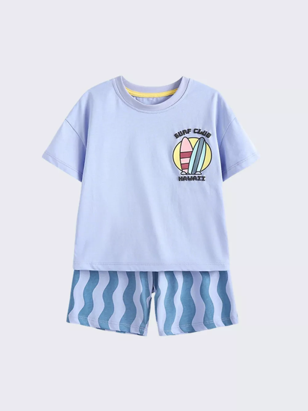 Children's Surf Club Hawaii Graphic Tee and Shorts Set, image 4