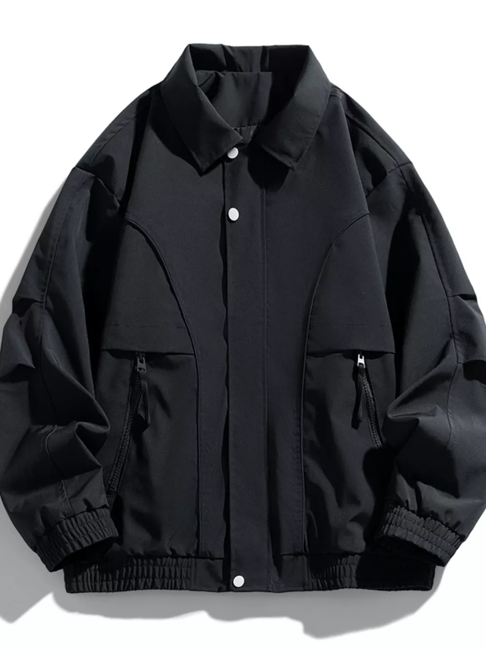 Men's Plus Size Casual Lightweight Long Sleeve Jacket