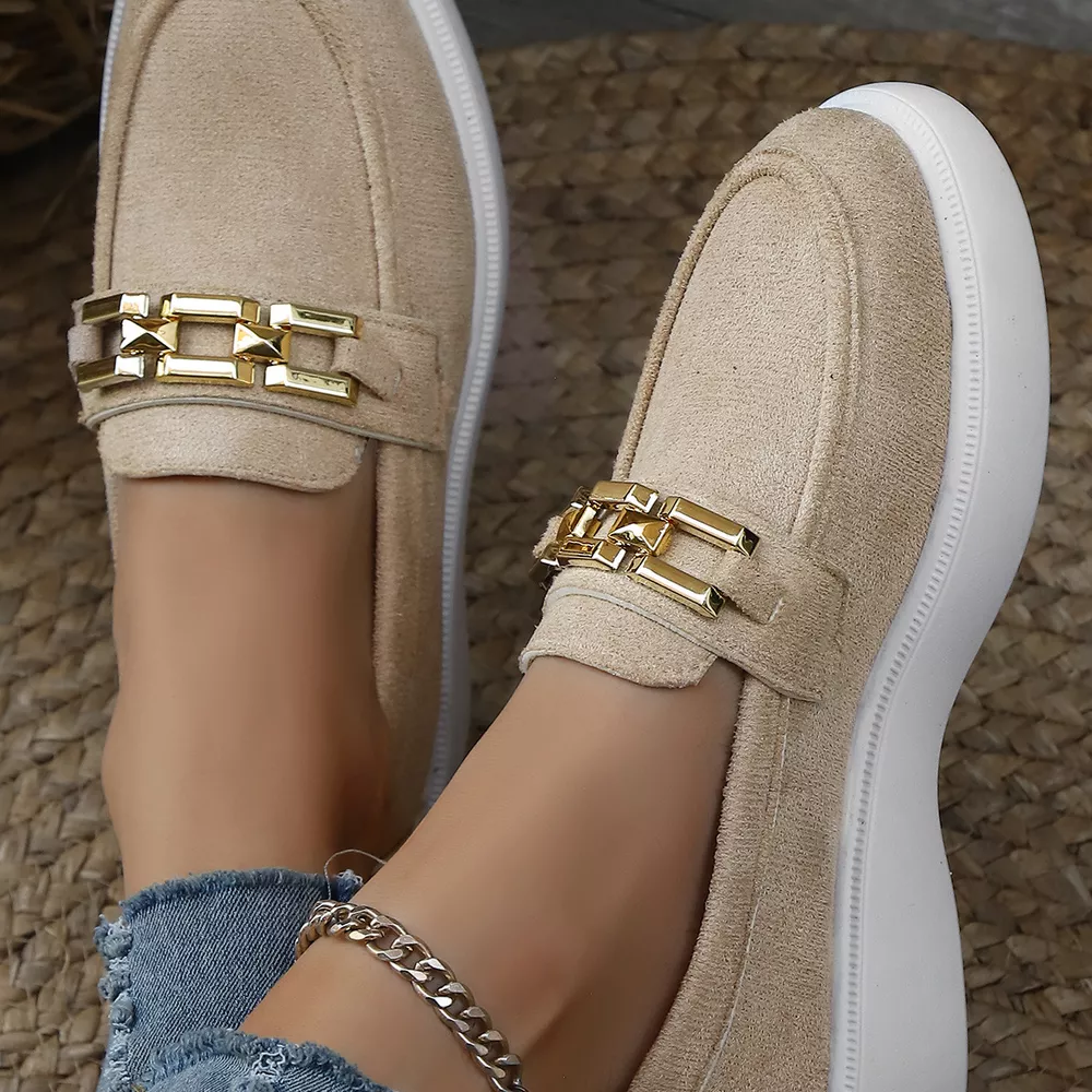 Round Toe Platform Slip-Ons, image 7