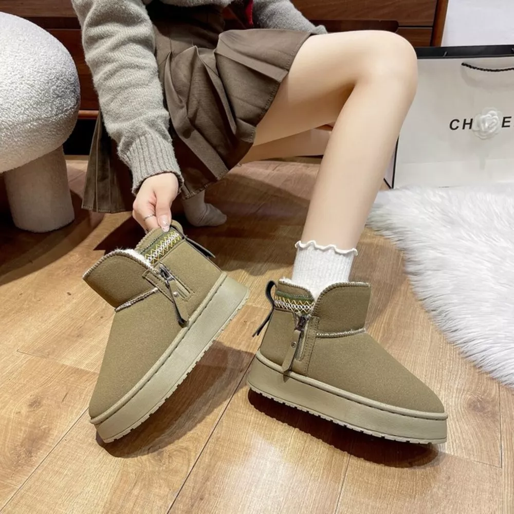 Round Toe Platform Boots, image 6