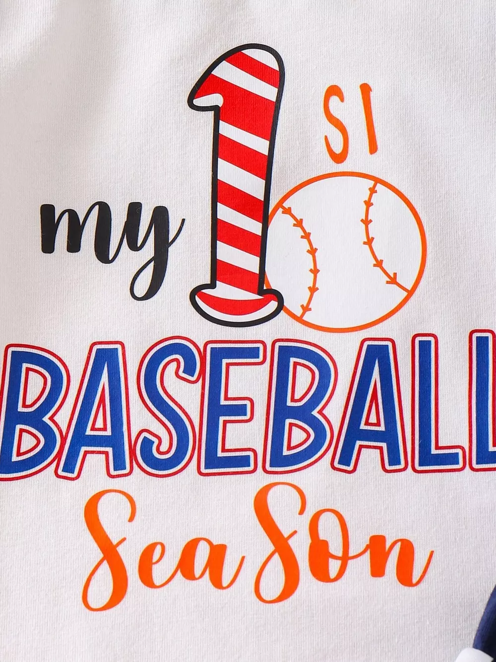 Children's My First Baseball Season Bodysuit and Shorts Set, image 4