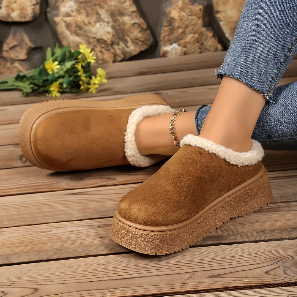 Plush Lined Platform Boots, image 6