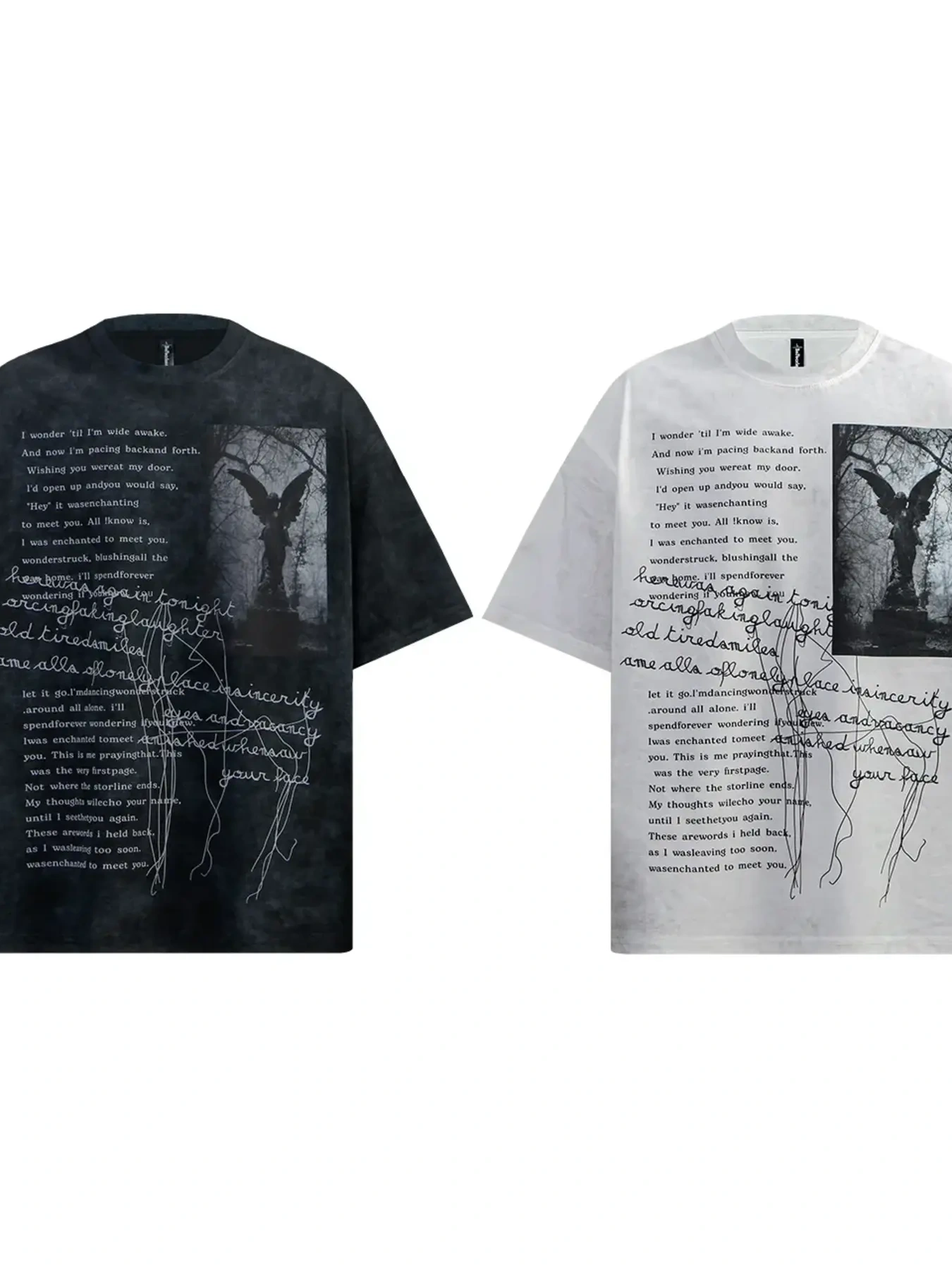 Men's Round Neck Short Sleeve Oversized T-Shirt, image 5