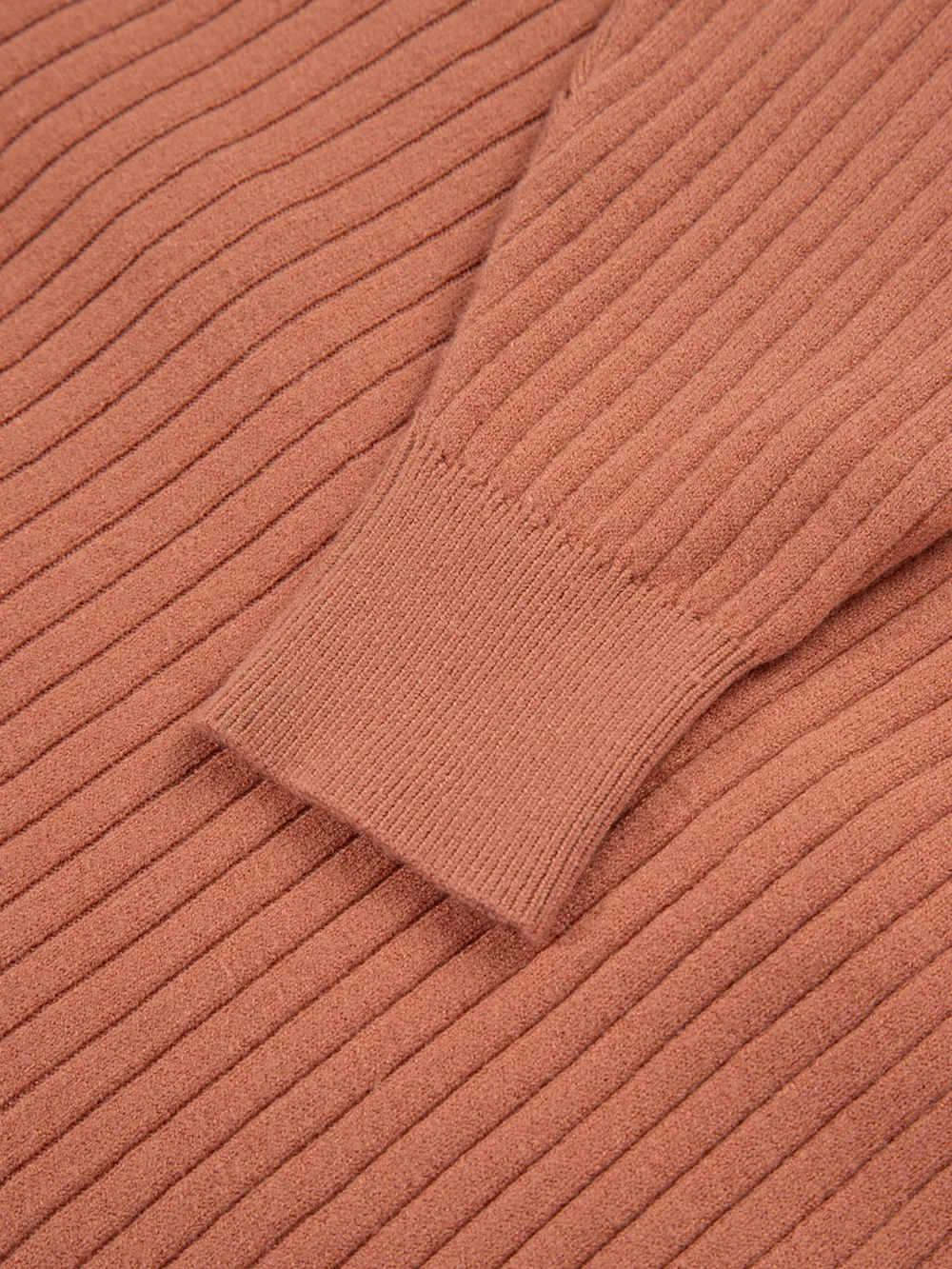 Rib Knit Button Front Dolman Sleeve Sweater Cardigan, image 9