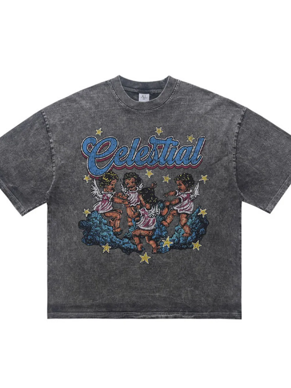 Men's Graphic Round Neck Half Sleeve T-Shirt, image 4