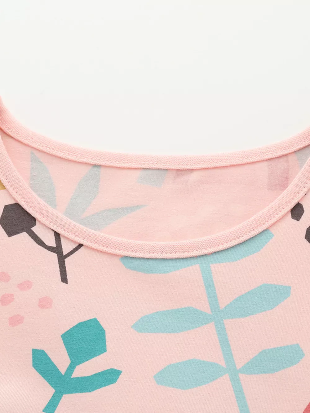 Children's Printed Ruffle Short Sleeve Casual Dress, image 3