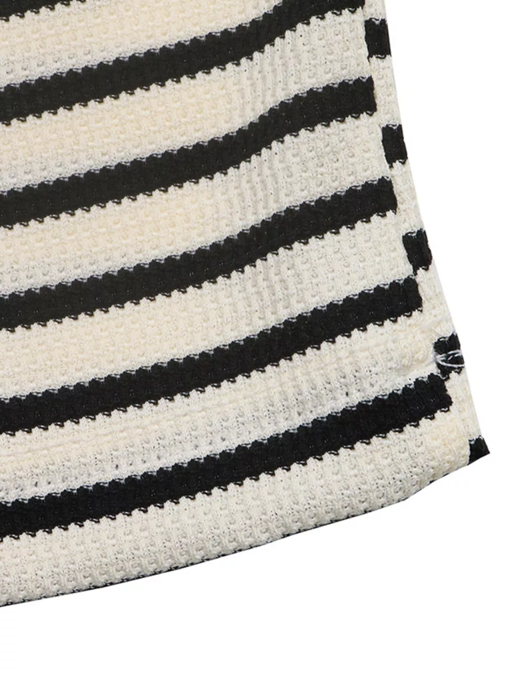 Striped Batwing Sleeve Crew Neck T-Shirt, image 8