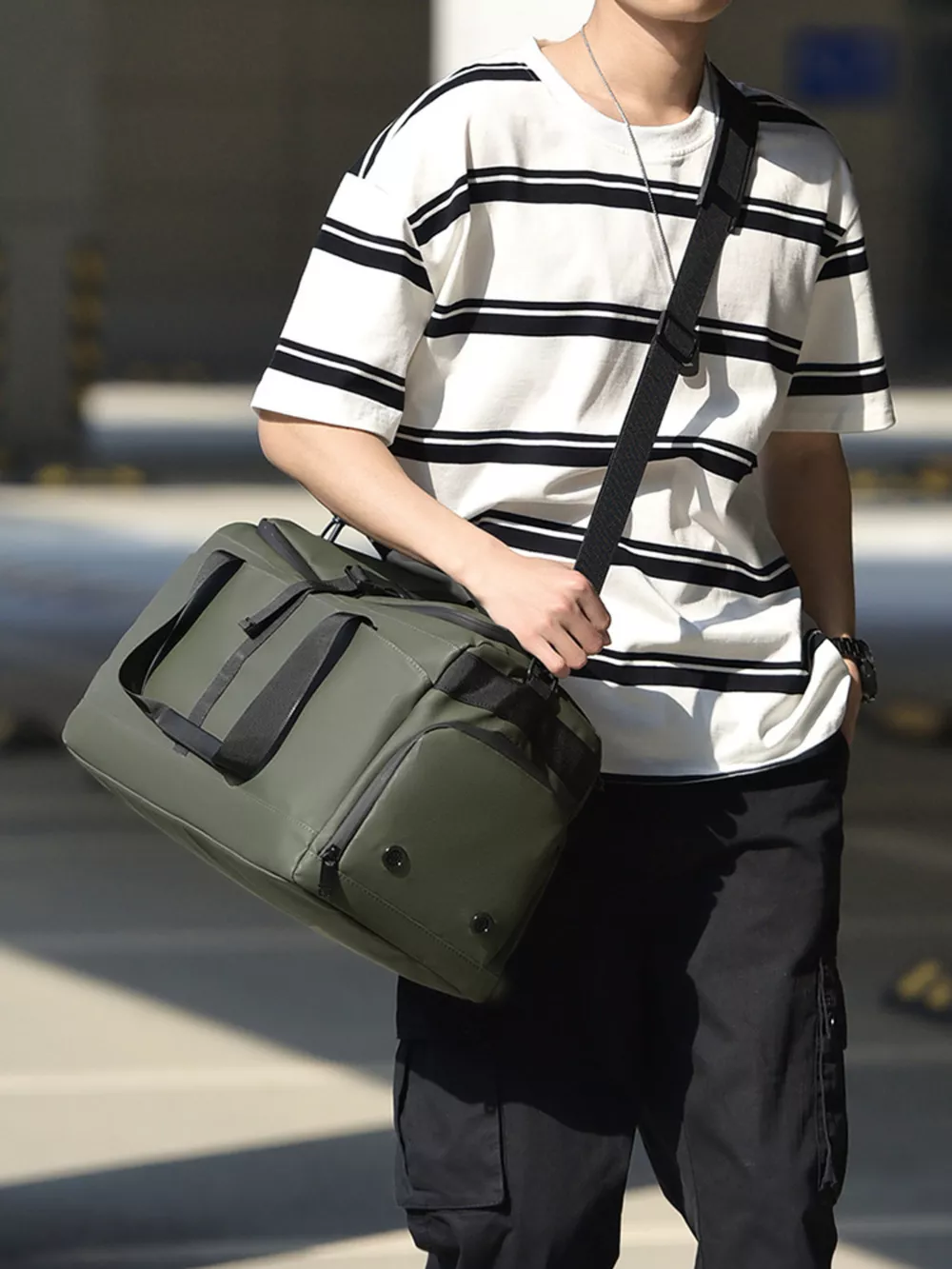 Oxford Cloth Travel Bag, image 7
