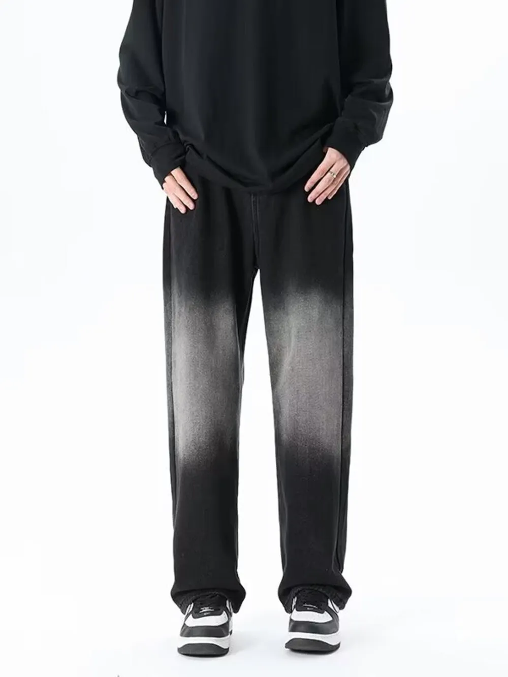 Men's Full Size Loose Fit Jeans Plus Size