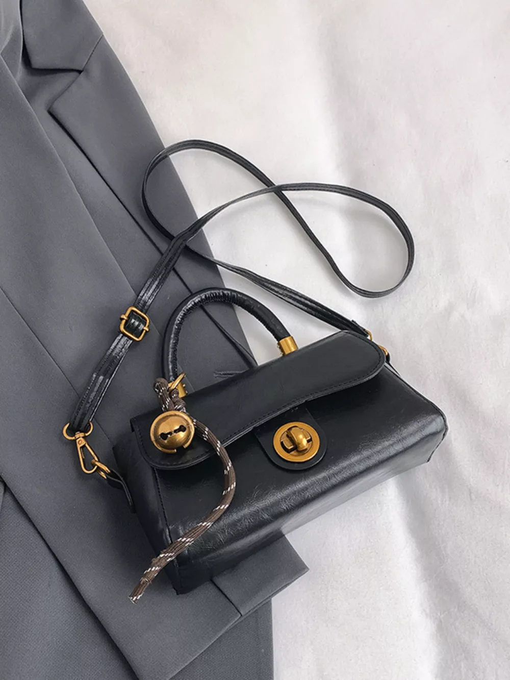 Top Handle Crossbody Bag