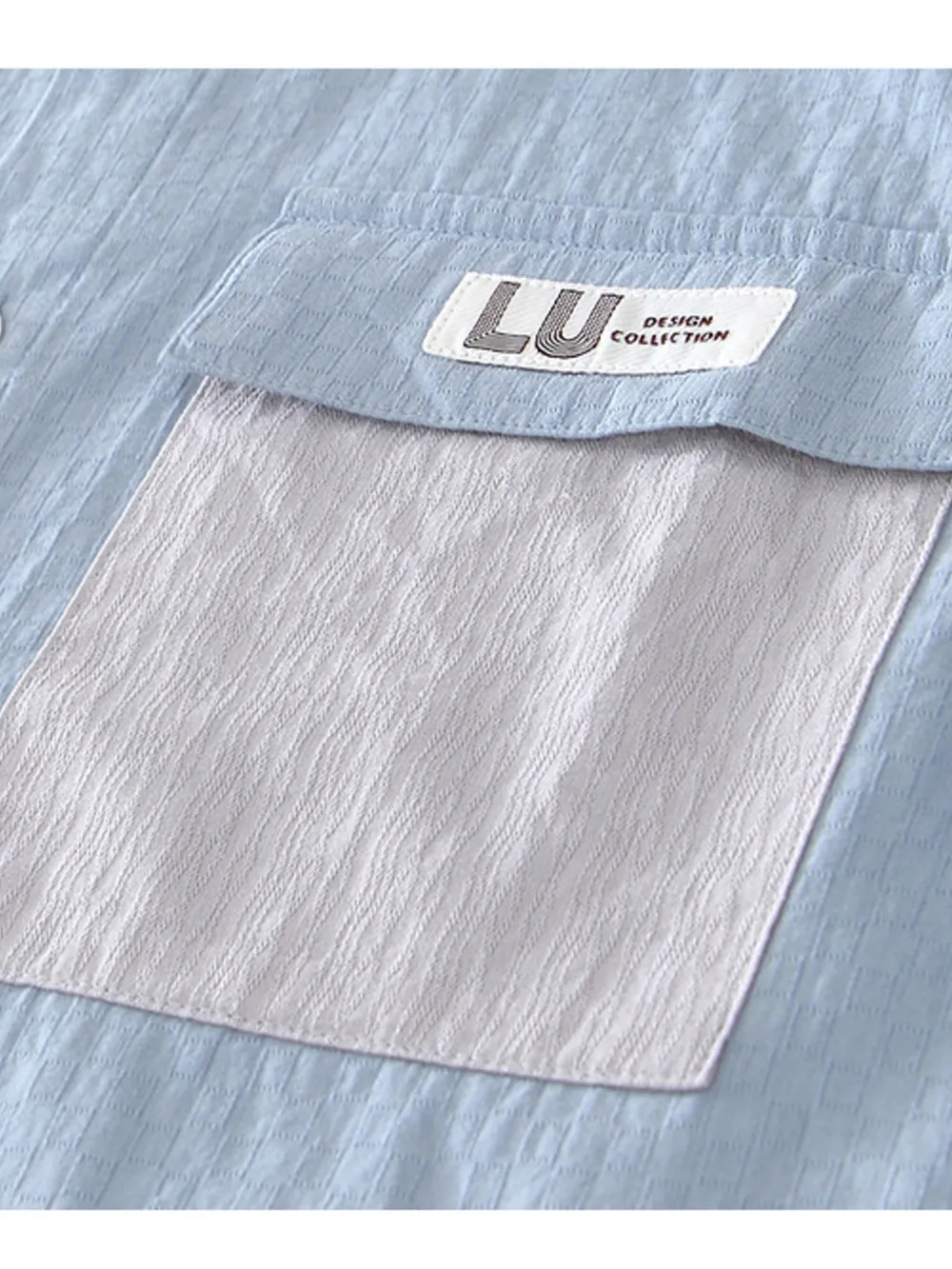 Men's Button Up Short Sleeve Shirt, image 6