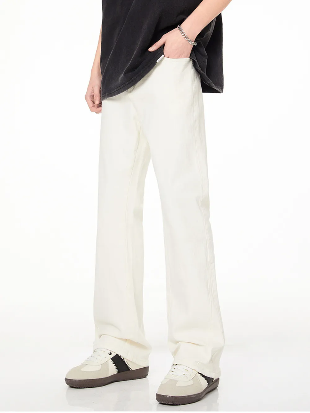 Men's Flare Leg Jeans, image 7