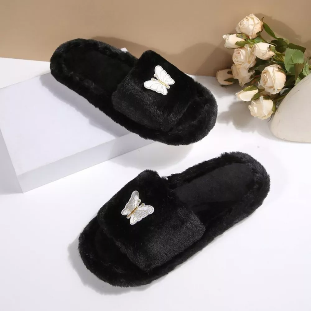 Butterfly Open Toe Slippers, image 3