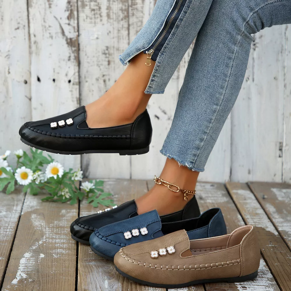 Round Toe Slip-Ons, image 2