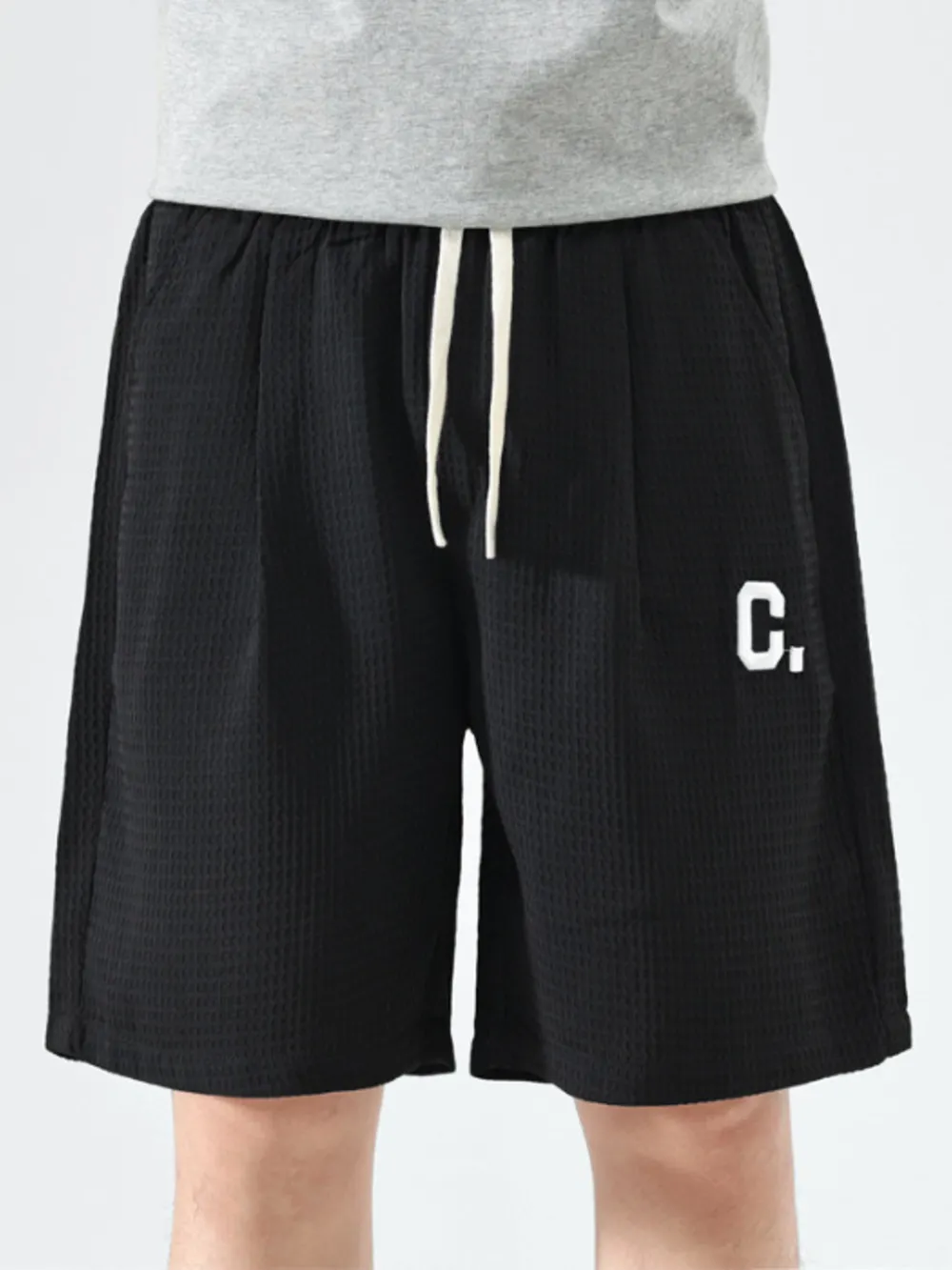 Men's Drawstring Pocketed Shorts, image 10