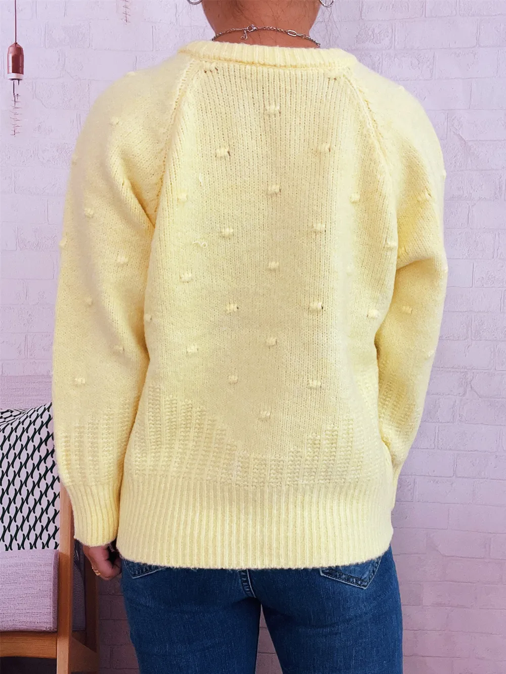 Rose Embroidered Button-Up Cardigan, image 17