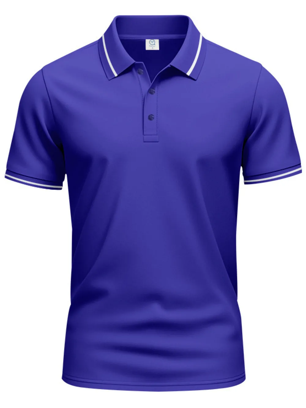 Men's Full Size Collared Neck Short Sleeve Polo Plus Size, image 11